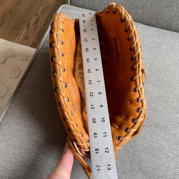 NOS Vintage 1980 Primo Leather Baseball Glove 3753 Right Handed Thrower PS - Picture 3 of 13